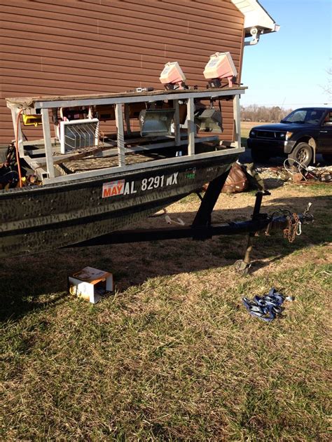 Befor I Re Did The Deck Bowfishing Boat Deck
