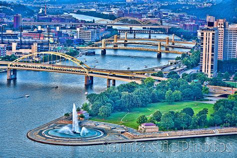 Pittsburgh Point State Park photograph instant download photo | Etsy