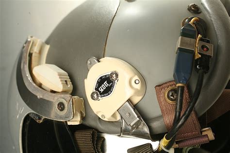 Jet Pilot Helmet Gentex Hgu 55p With Dual Visors Oxygen Mask Usaf