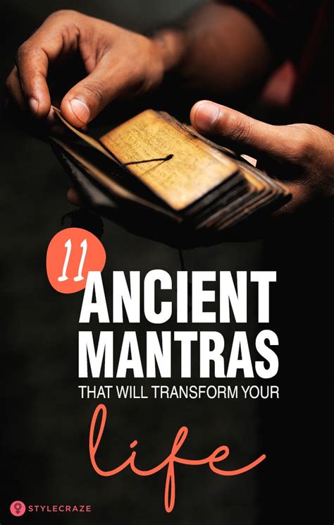 11 Ancient Mantras That Will Transform Your Life Life Mantras