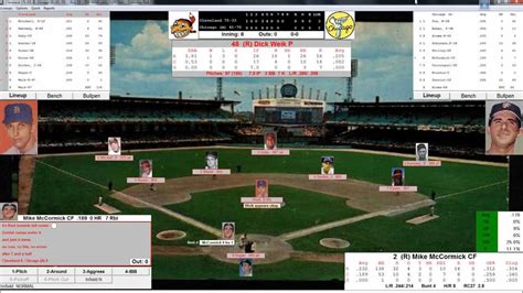 It's not free but i highly recommend super mega baseball 1 and 2. Action! PC Baseball 1950 The Dick Weik Game Cleveland vs ...