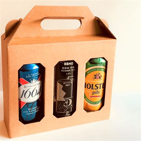 Beer Or Cider 3 X 440ml Or 500ml Can T Pack Db11c Packaging For