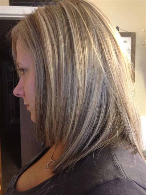 Love the cut i got from andi! 3 color blonde foils | Hair & beauty | Pinterest