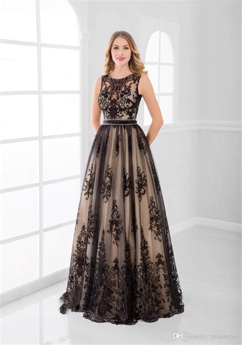 Well, you've come to the right place. Elegant Black Lace Appliqued Mother Of The Bride Dresses ...
