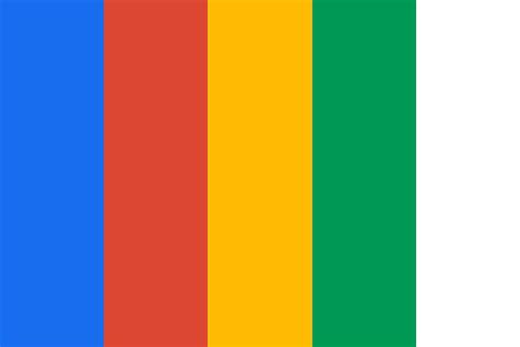 Google Logo Color Palette