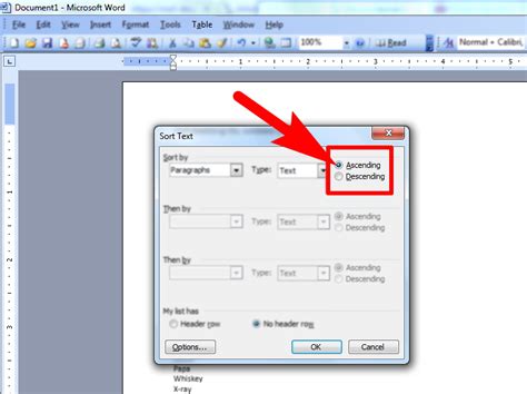 To create a list, select the data and click the. How to Alphabetize in Microsoft Word: 8 Steps (with Pictures)