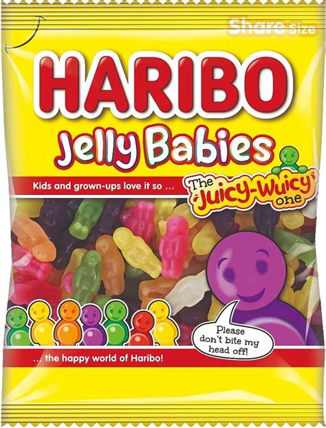 Haribo Jelly Babies Share Bag 160 G Pack Of 12 Uk Grocery
