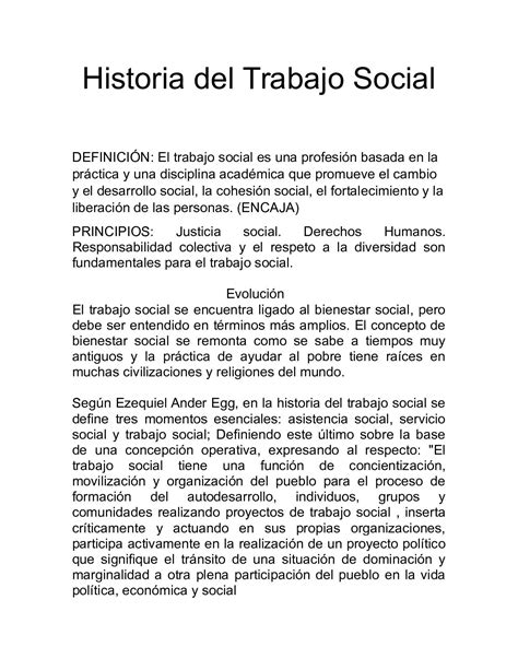 Calaméo Historia Del Trabajo Social