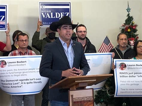 Donald Valdez Tells Boebert To Resign During Pueblo Press Conference