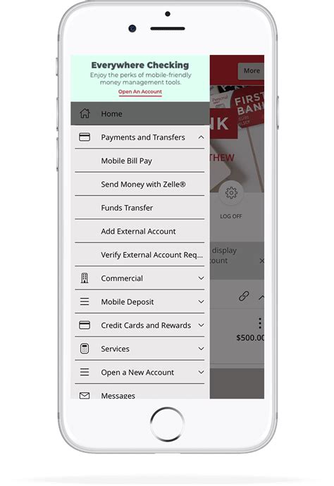 How to use first bank mobile app. Zelle | First Bank