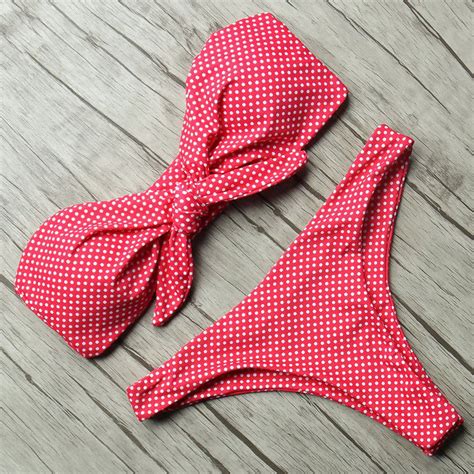 Women Two Piece Swimsuit Sexy Swimwear Halter String Triangle Bikini Sets Chmora