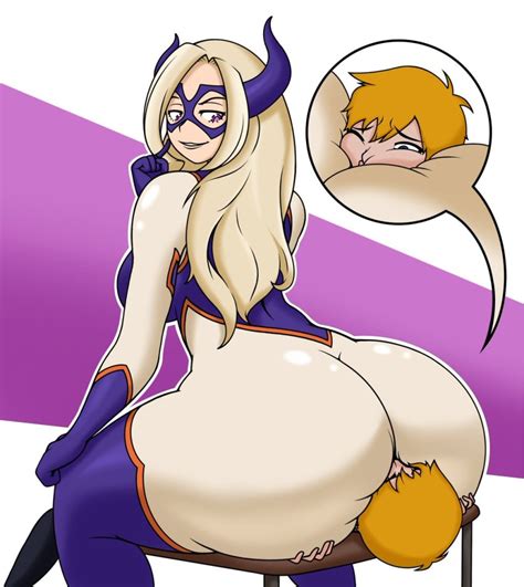 Mount Lady Boku No Hero Academia Highres 1girl Ass Huge Ass Sitting Sitting On Face
