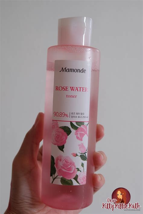 Infused with extracts from damask rose water, the refreshing formula pampers skin, leaving the complexion soft, fresh & dewy. Product Review: Mamonde Rose Water Toner | Dear Kitty ...