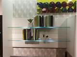 Floating Glass Cable Shelf Images