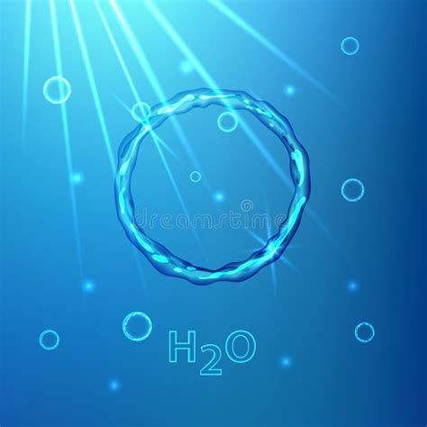 Water Flow Bubble Vector Stock Vector Illustration Of Chemical 44011510