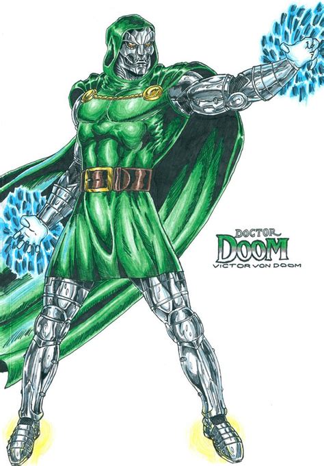 Doctor Doom By Kiborgalexic On Deviantart Doom Marvel Villains