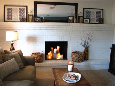 10 Full Wall Brick Fireplace Makeover Ideas