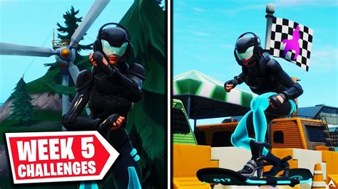 Fastest Way To Complete Season 9 Week 5 Challenges On Fortnite Youtube