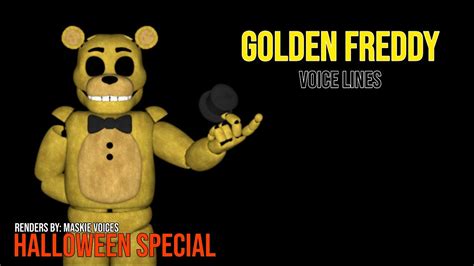 Golden Freddy Voice Lines Halloween Special Youtube