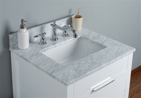Add style and functionality to your bathroom with a bathroom vanity. Rubeza 24" Allwood Bathroom Vanity Combo Set, White ...