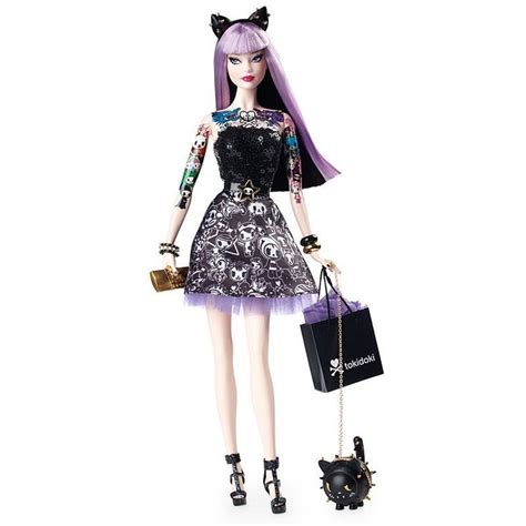 Platinum Label Tokidoki Purple Hair Barbie Doll Collector 2015 Cmv58