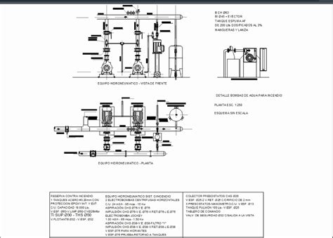 Schematic Drawing Fire Fighting System