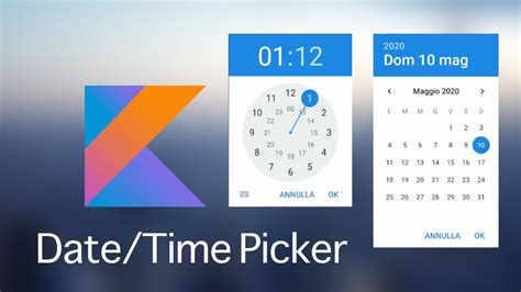 How To Create A Date Time Picker Dialog In Android Studio Kotlin 2020