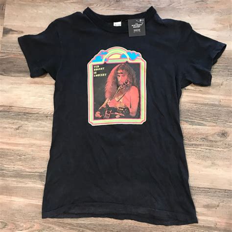 Rare 70s Vintage Ted Nugent Rush 2112 In Concert Iron On Heat Etsy