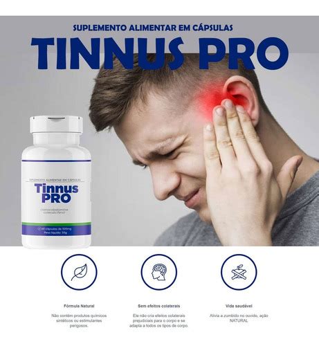 Tinnus Pro Contra Zumbido No Ouvido C Ps Parcelamento Sem Juros