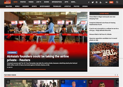 Subscribe to stay informed about tgstat news. Astro AWANI - your one-stop destination for breaking news ...