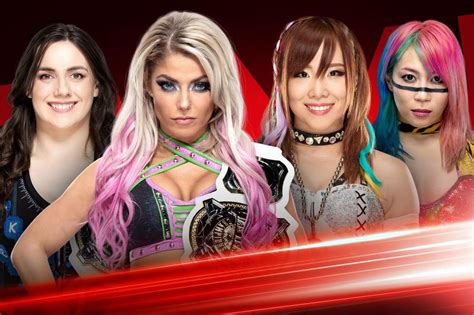 women s tag team title match set for monday night raw next week cageside seats