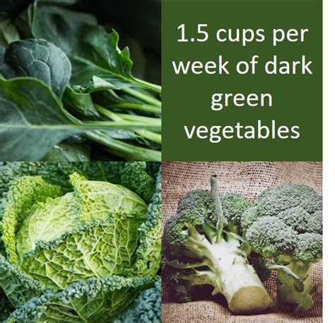 Dark Green Vegetable Recommendations Medicare Solutions Blog