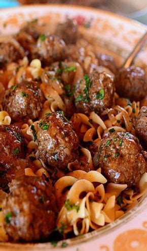It also makes a fast and satisfying solution for what to serve unexpected company. Salisbury Steak Meatballs | Recipe | Food recipes, Food ...
