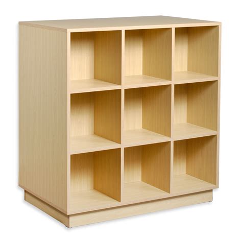 9 Cubby Display And Storage Unit Single Sided Specialty Store Services