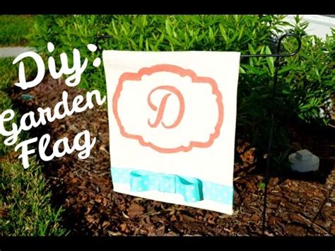 See more ideas about garden flags, flag diy, yard flags. DIY: Garden Flag Tutorial - YouTube