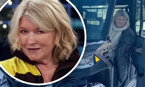 Martha Stewart Personally Plows Her Farm Roads Buried Under Fresh Snow