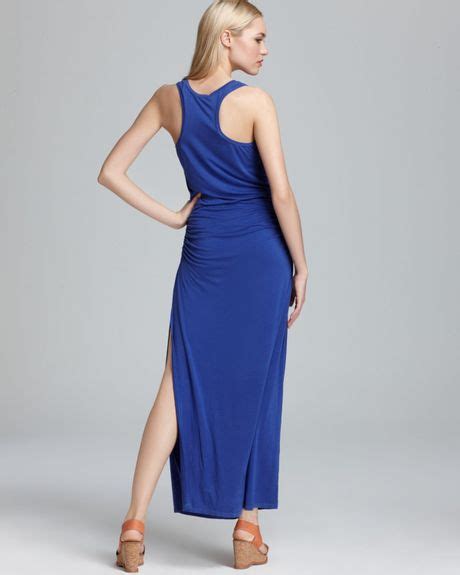 Splendid Dress Maxi In Blue Cerulean Lyst