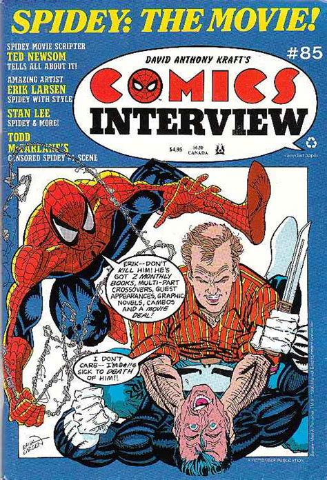 Comics Interview In Comics And Books Industry Publications