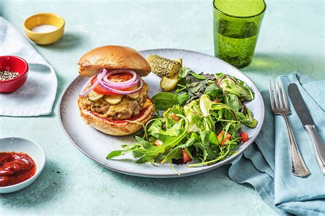 Grilled Chipotle Cheddar Burgers Recipe Hellofresh