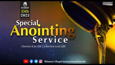 1st Service Special Anointing Service 15th Jan 2023 Youtube