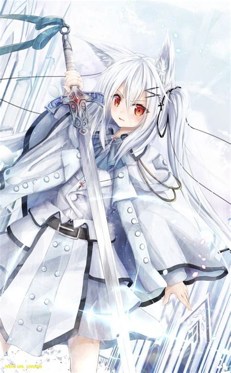 Anime Wallpaper White Hair