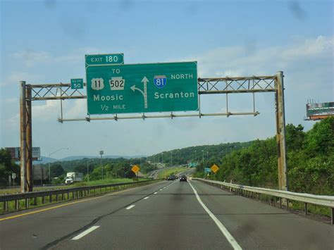 Lukes Signs Interstate 81 Pennsylvania Between I 80 And Scranton