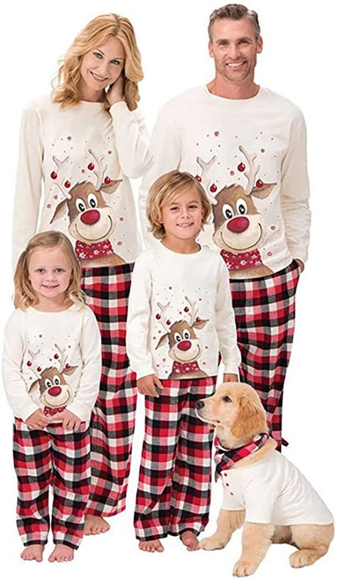Conjuntos De Pijamas De Navidad A Juego Familiar Conjunto De Pijamas A