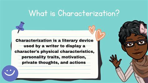 What Is Characterization In Literature Youtube