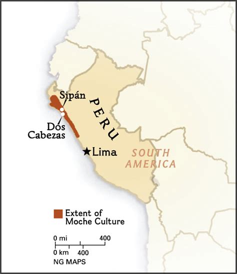 Moche Civilization Maps