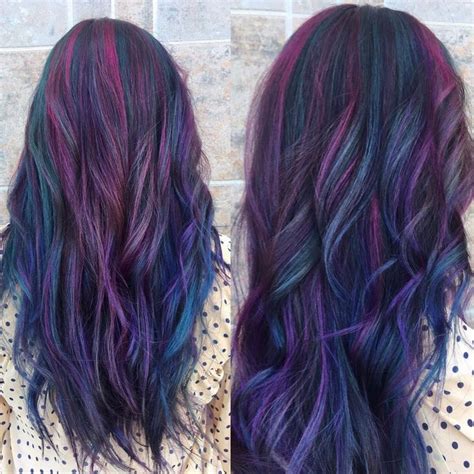You can use castor, coconut, or argan oil best oils for diy hair oil treatment. Arizona Hairstylist on Instagram: "Oil slick Mermaid. This ...