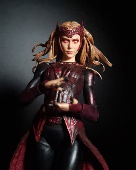Scarlet Witch Multiverse Of Madness Marvel Legends Custom Action Figure