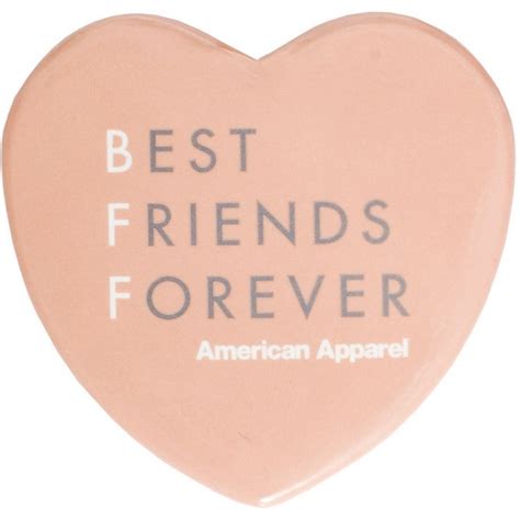 Pink Heart Bff Button Pin 3 Liked On Polyvore Pink Heart Clothes