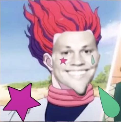 Funny Anime Hisoka Cursed Images Why Did I Make This My Head Hurts Ow