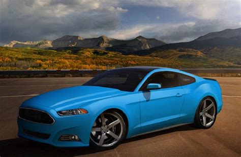 Handsome Ford Mustang Redesign Latest Cars 2015 16 Ford Mustang